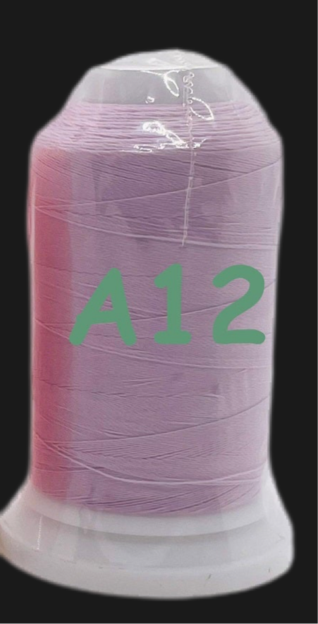 π Glow In The Dark Embroidery Thread by The Glow In The Dark Shop | 150D/2 | 800 Meters Polyester Sewing Thread | Luminous Thread for DIY, Cross Stitch, & Machine Embroidery π | A12