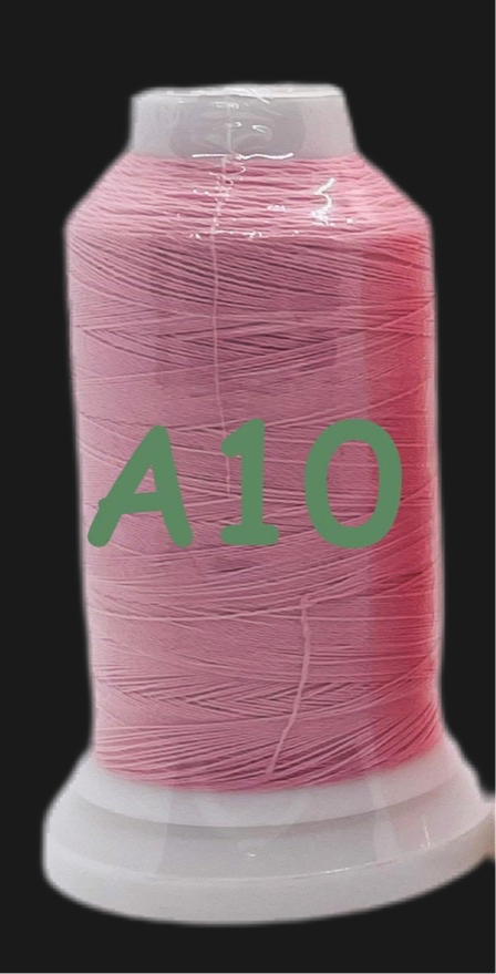 π Glow In The Dark Embroidery Thread by The Glow In The Dark Shop | 150D/2 | 800 Meters Polyester Sewing Thread | Luminous Thread for DIY, Cross Stitch, & Machine Embroidery π | A10