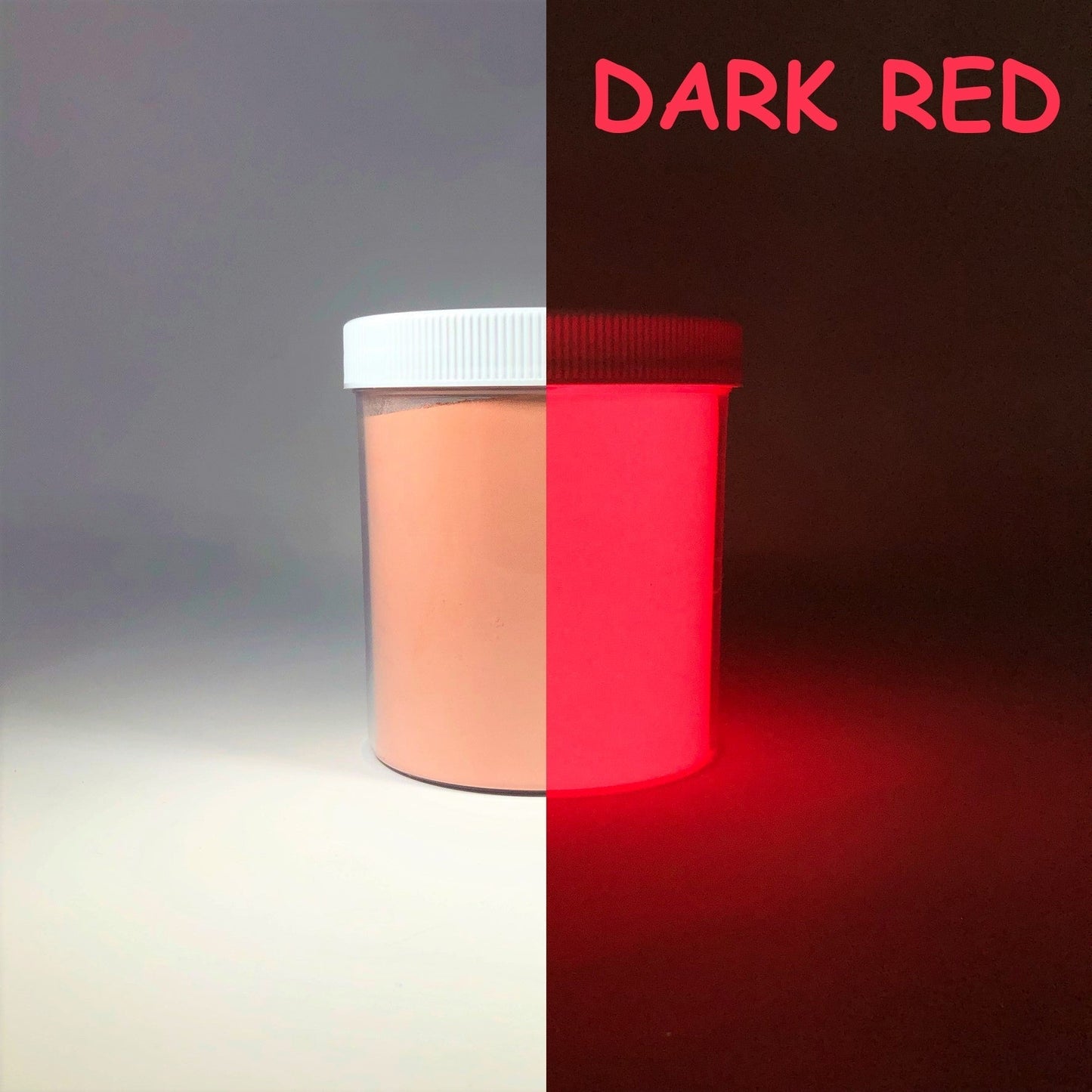 5. PINK RED | Prestige Glow in the Dark Powder | 20 Colors | Eco-Friendly | Non-Toxic | Photoluminescent | Unbeatable Prices!