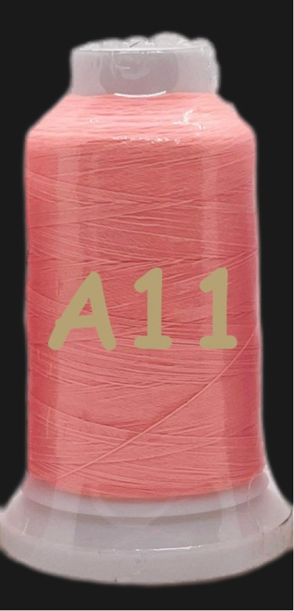 π Glow In The Dark Embroidery Thread by The Glow In The Dark Shop | 150D/2 | 800 Meters Polyester Sewing Thread | Luminous Thread for DIY, Cross Stitch, & Machine Embroidery π | A7