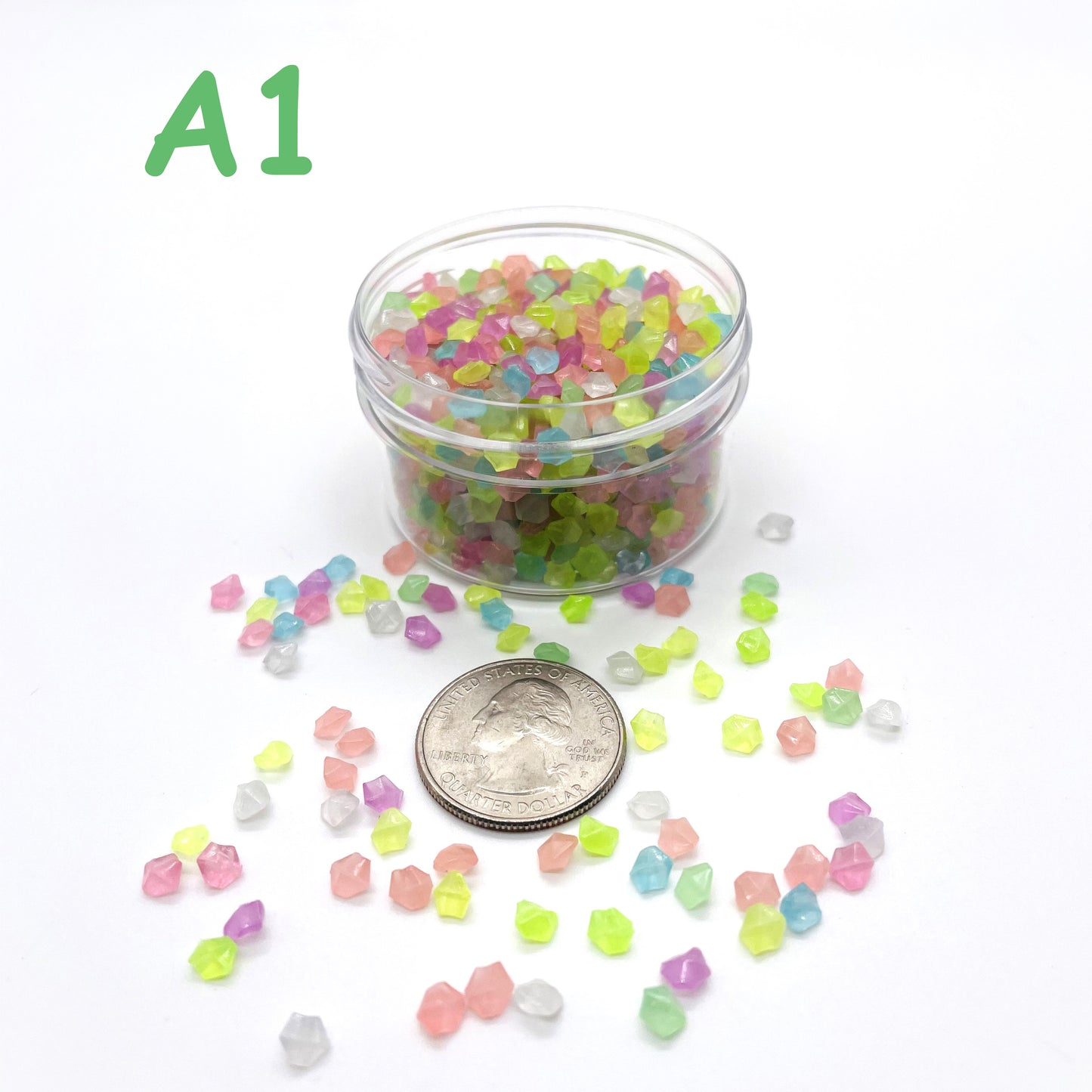 Glow In The Dark Sand by The Glow In The Dark Shop | Luminous Pebbles for Gardens, Aquariums, and Pathways ππ | A3