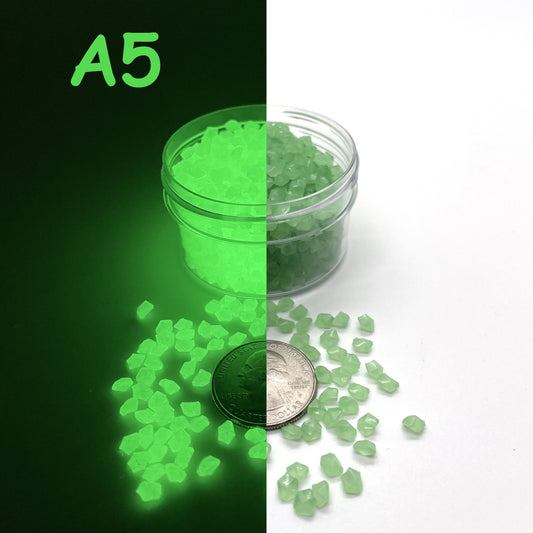 Glow In The Dark Sand by The Glow In The Dark Shop | Luminous Pebbles for Gardens, Aquariums, and Pathways ππ | A5