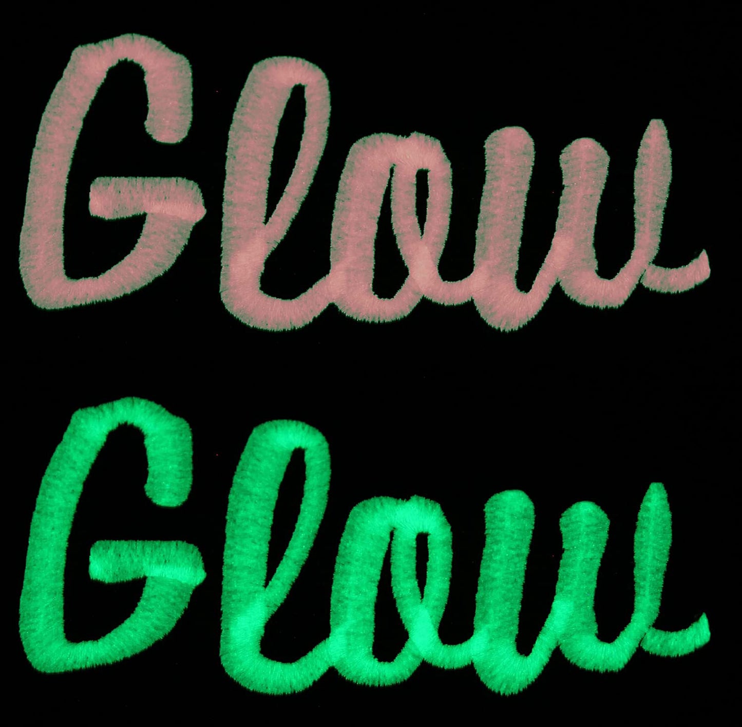 π Glow In The Dark Embroidery Thread by The Glow In The Dark Shop | 150D/2 | 800 Meters Polyester Sewing Thread | Luminous Thread for DIY, Cross Stitch, & Machine Embroidery π | A7