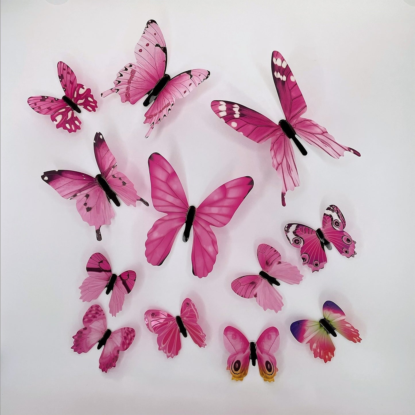 BLUE Glow in The Dark Butterflies | Butterfly Stickers | Wall Stickers | Decal Decoration Stickers | Kids Bedroom