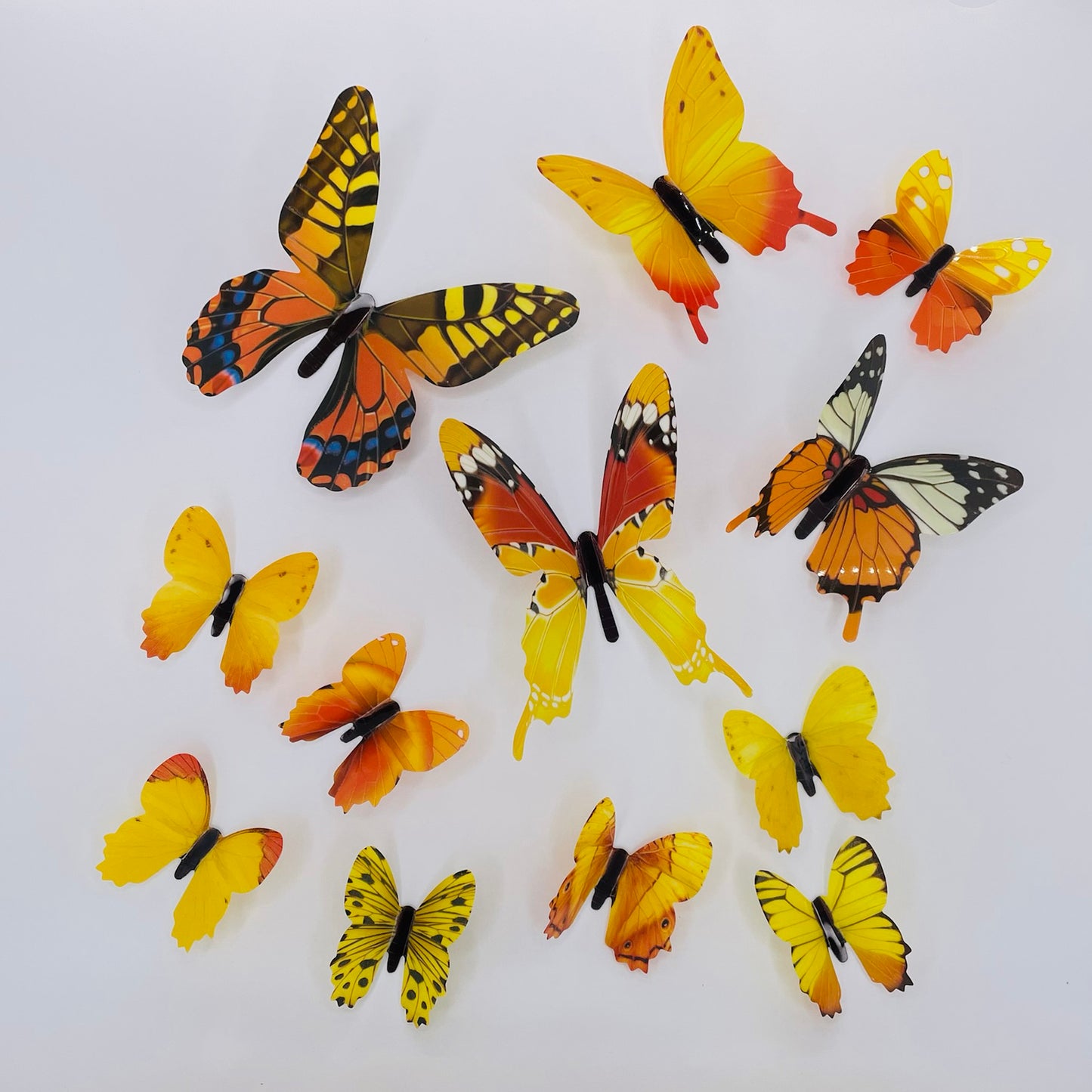 BLUE Glow in The Dark Butterflies | Butterfly Stickers | Wall Stickers | Decal Decoration Stickers | Kids Bedroom