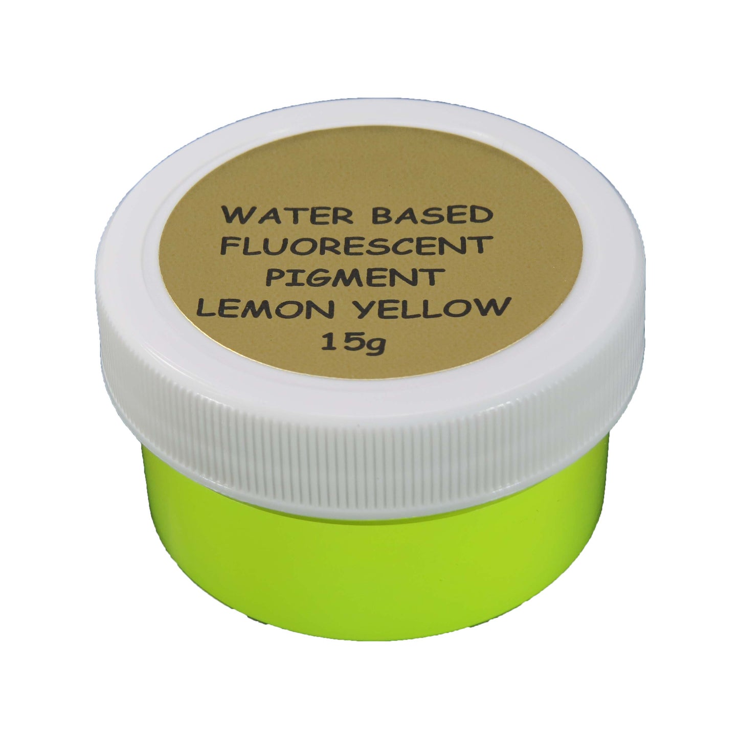 (7. LEMON YELLOW) WB - Prestige Fluorescent UV Pigment Powder by The Glow In The Dark Shop π¦