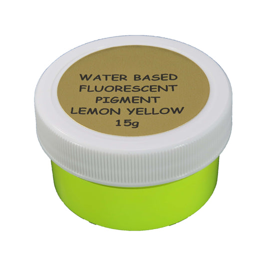 (7. LEMON YELLOW) WB - Prestige Fluorescent UV Pigment Powder by The Glow In The Dark Shop π¦