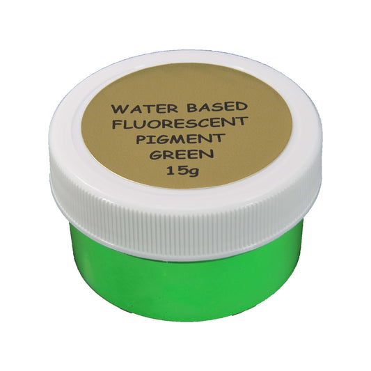 (8. GREEN) WB - Prestige Fluorescent UV Pigment Powder by The Glow In The Dark Shop π¦
