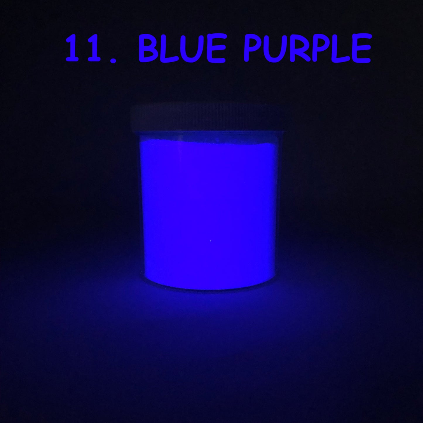 11. BLUE PURPLE | Prestige Glow in the Dark Powder | 20 Colors | Eco-Friendly | Non-Toxic | Photoluminescent | Unbeatable Prices!