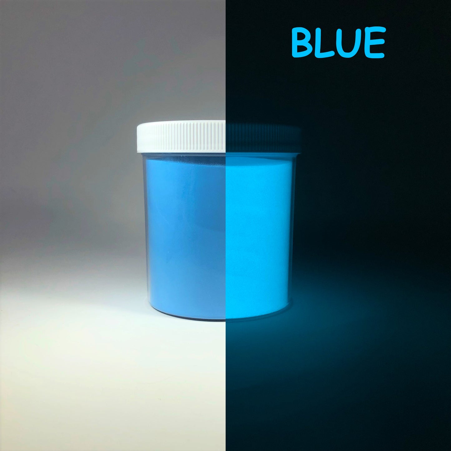 1. SKY BLUE | Prestige Glow in the Dark Powder | 20 Colors | Eco-Friendly | Non-Toxic | Photoluminescent | Unbeatable Prices!