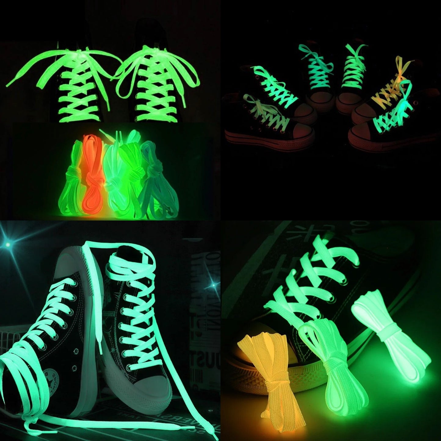 Glow in the Dark Shoelaces by The Glow In The Dark Shop (MIX)