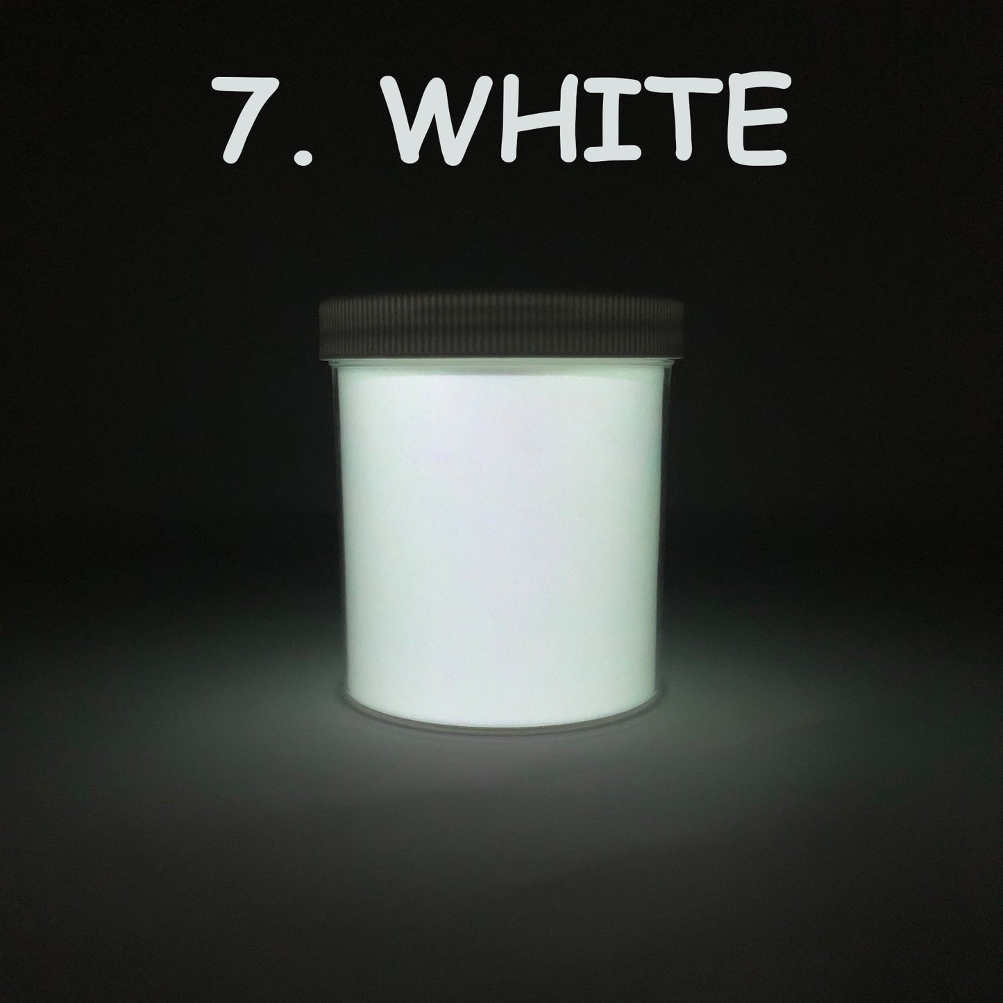 7. WHITE | Prestige Glow in the Dark Powder | 20 Colors | Eco-Friendly | Non-Toxic | Photoluminescent | Unbeatable Prices!