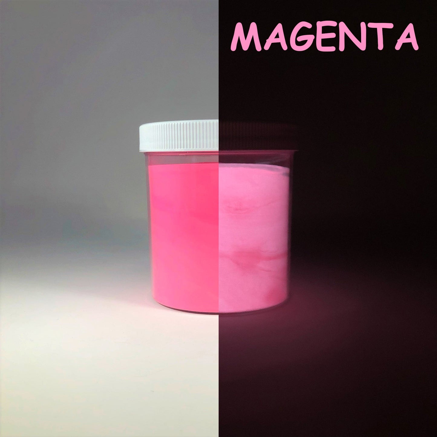 9. MAGENTA | Prestige Glow in the Dark Powder | 20 Colors | Eco-Friendly | Non-Toxic | Photoluminescent | Unbeatable Prices!