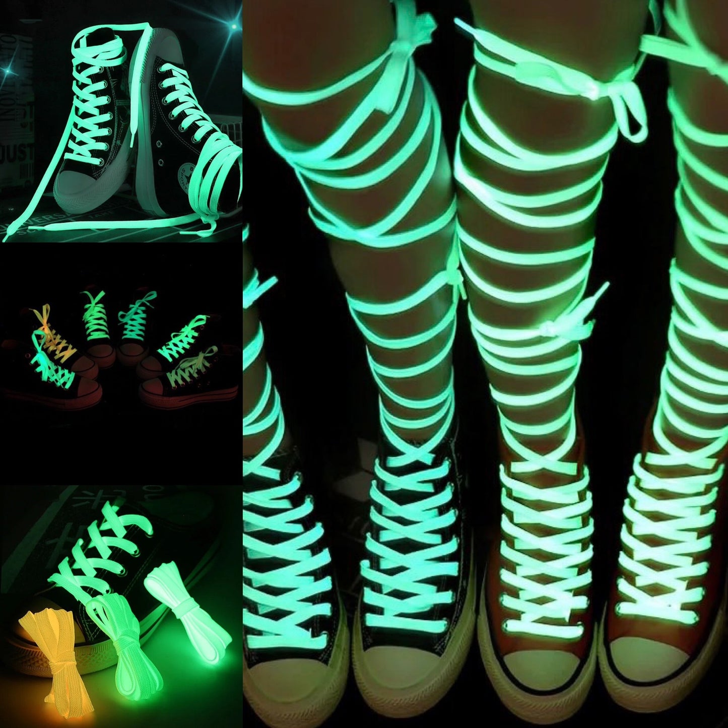 Glow in the Dark Shoelaces by The Glow In The Dark Shop (MIX)