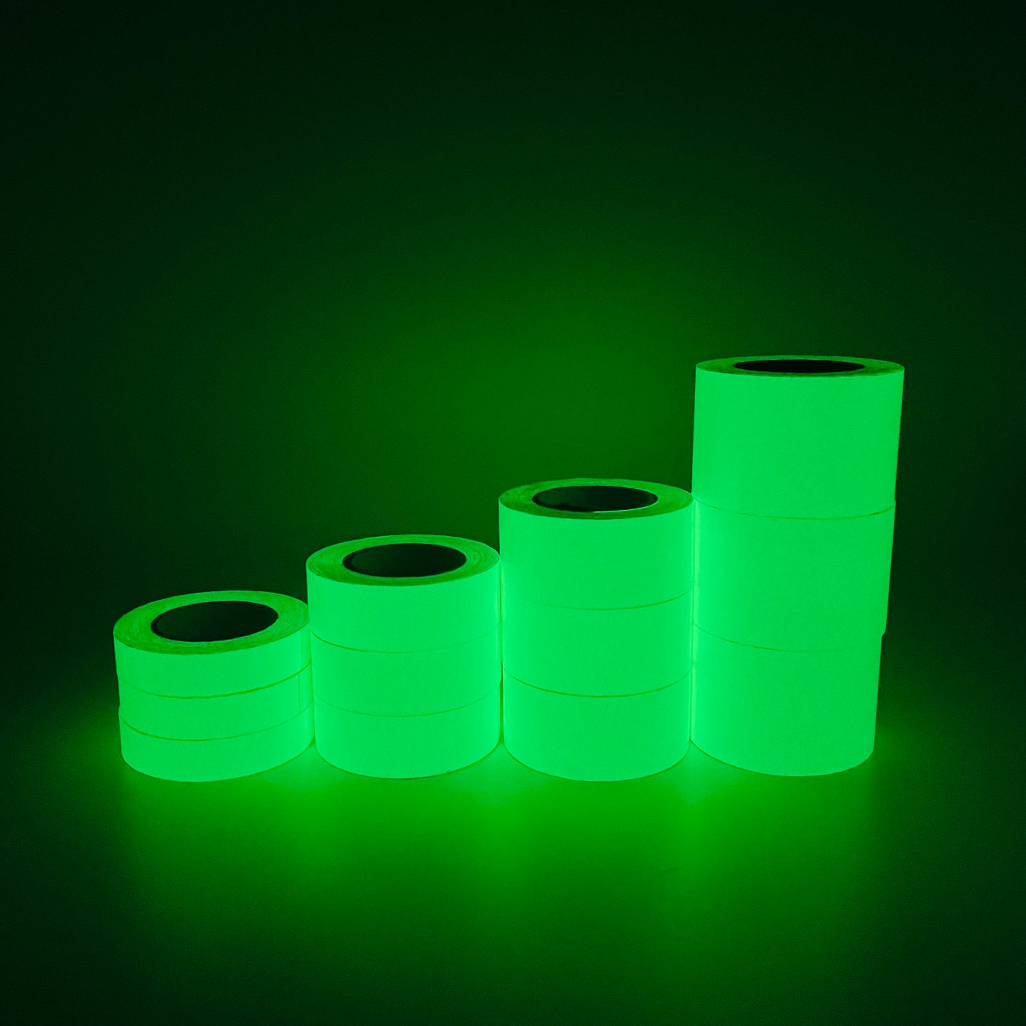 Glow In The Dark Tape by The Glow In The Dark Shop | 3, 5, 10 Meters | Self-Adhesive | Safety | Home Decor | Party Supplies | Decorative | Luminous