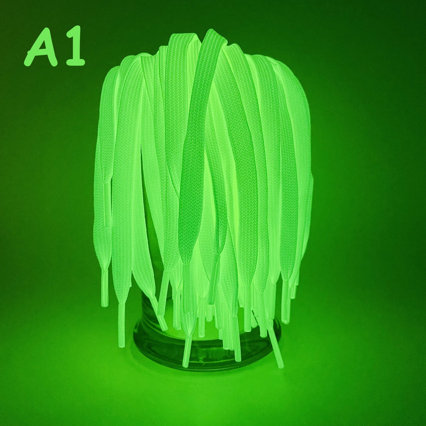 Glow in the Dark Shoelaces by The Glow In The Dark Shop (A6)