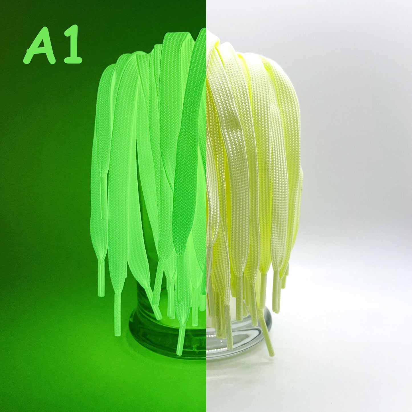 Glow in the Dark Shoelaces by The Glow In The Dark Shop (A6)