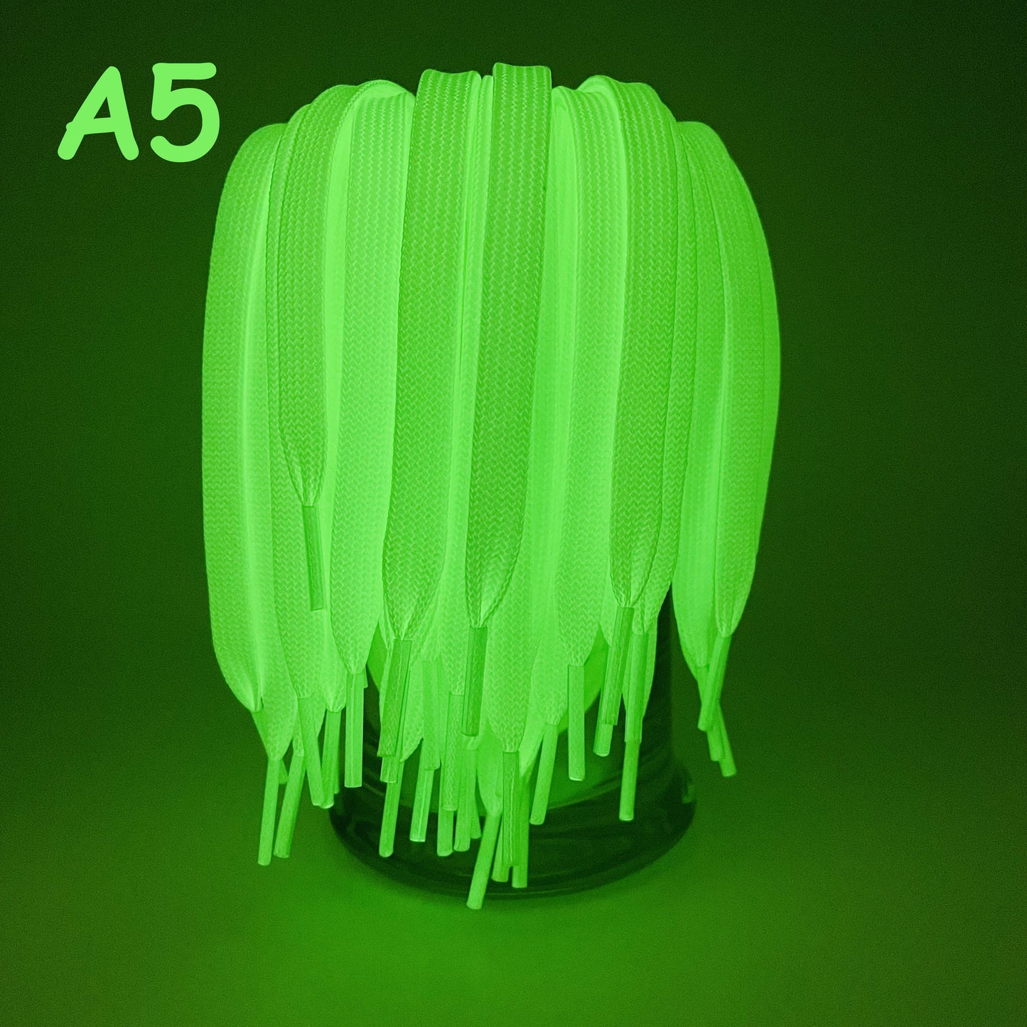 Glow in the Dark Shoelaces by The Glow In The Dark Shop (A6)