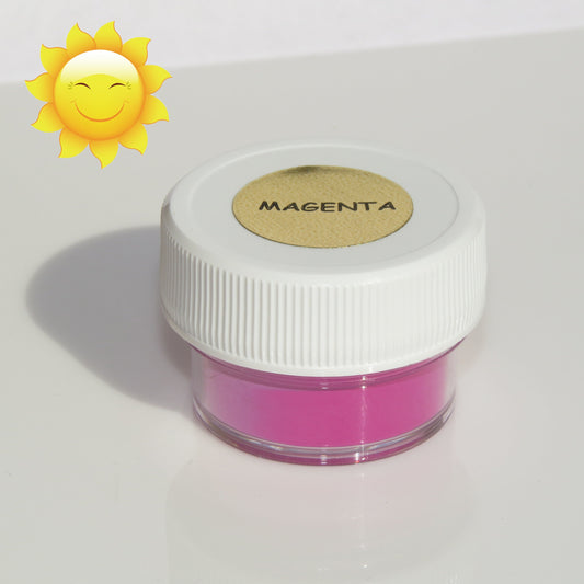 2. MAGENTA | Prestige Photochromic Pigment Powder | Color Changing with Sunlight or UV Light | 21 Colors | Eco-Friendly | Non-Toxic | Unbeatable Prices!