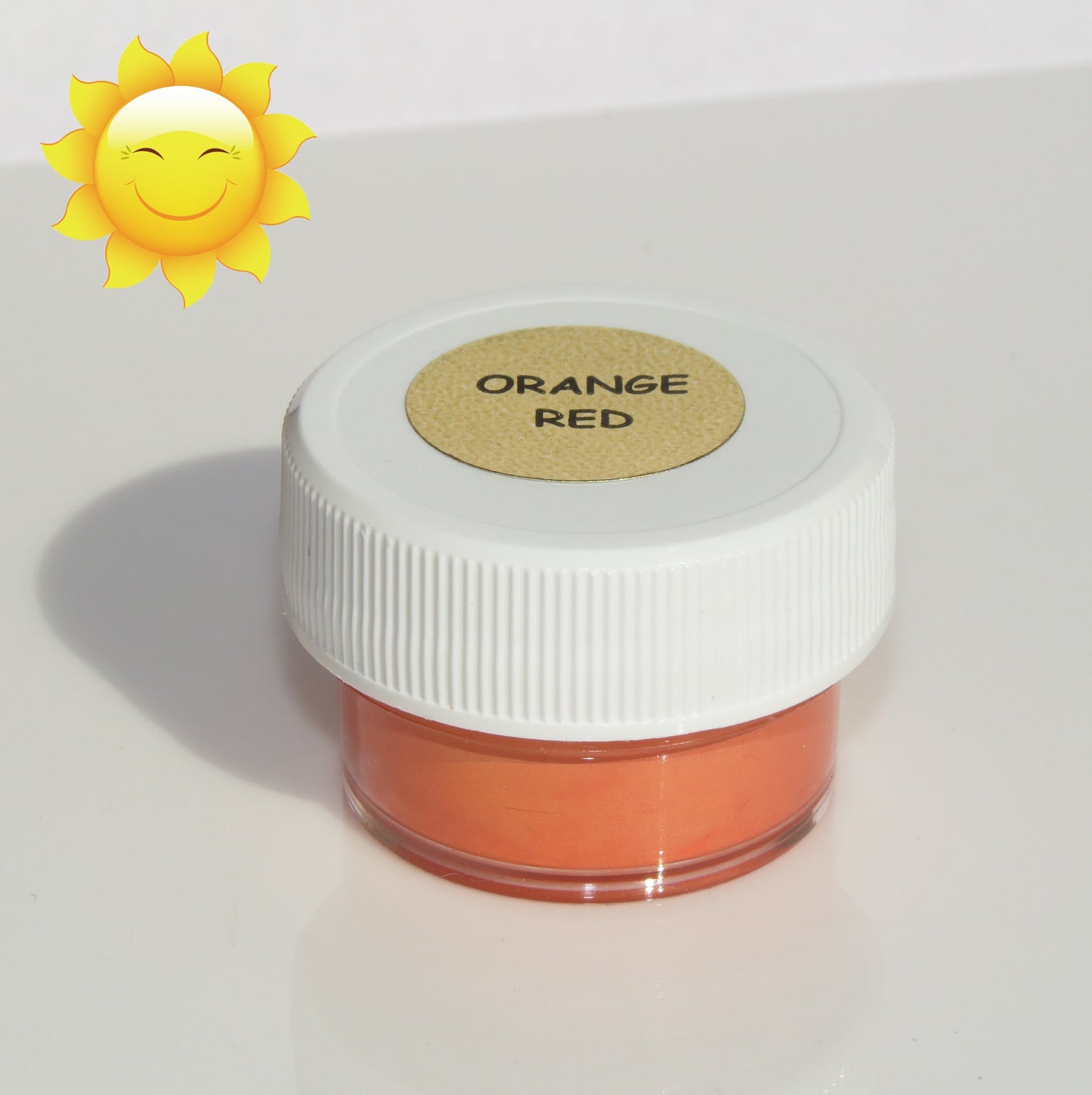 10. ORANGE RED | Prestige Photochromic Pigment Powder | Color Changing with Sunlight or UV Light | 21 Colors | Eco-Friendly | Non-Toxic | Unbeatable Prices!