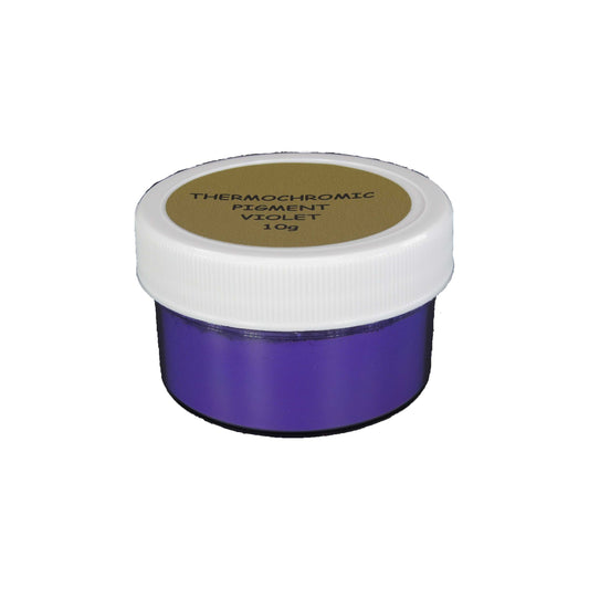 15. VIOLET | Prestige Thermochromic Pigment Powder | Changes color at 88ºF (31ºC) | COLOR TO CLEAR | 21 Color Choices Available | BRAND: PIGMENTS by UNIGLOW