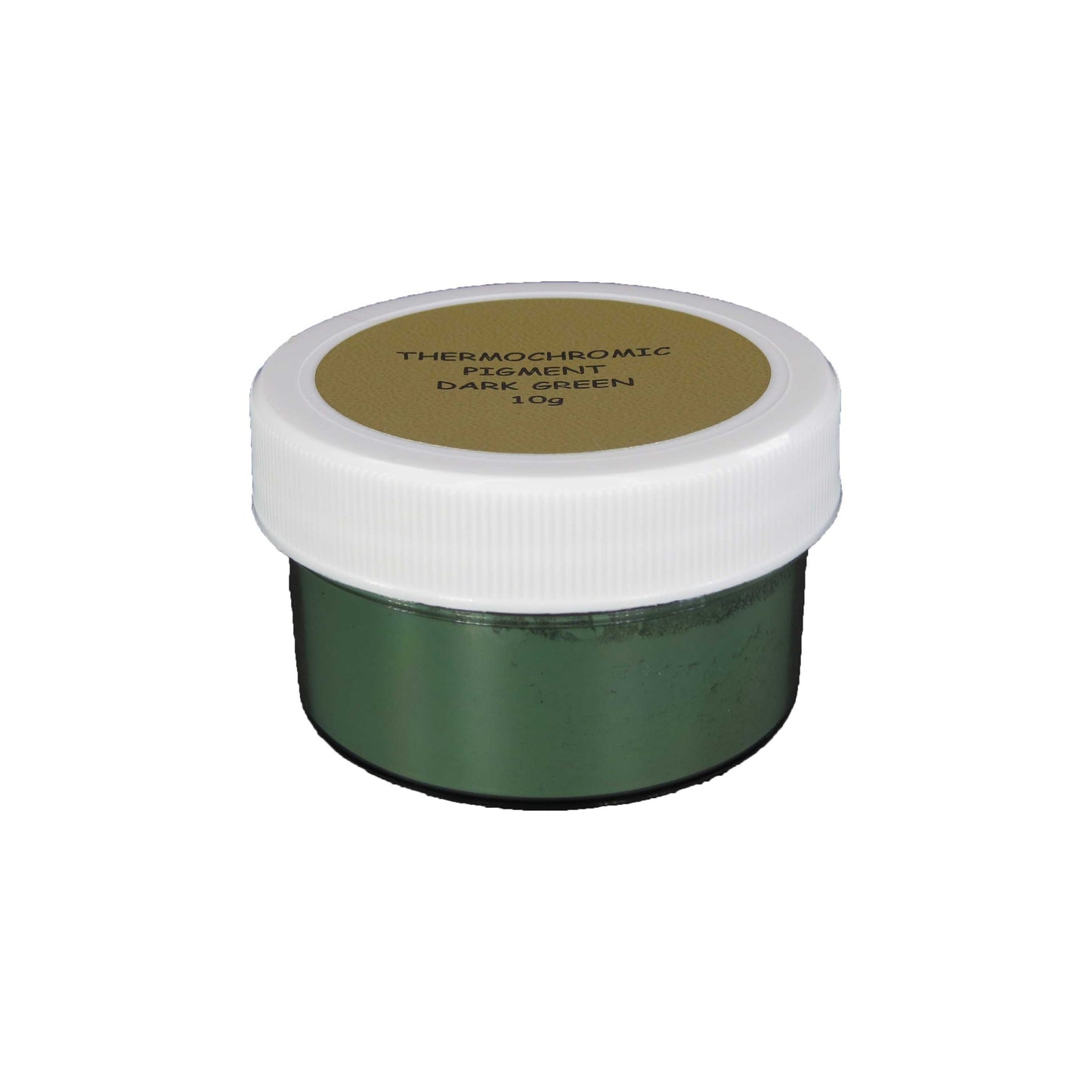 4. DARK GREEN | Prestige Thermochromic Pigment Powder | Changes color at 88ºF (31ºC) | COLOR TO CLEAR | 21 Color Choices Available | BRAND: PIGMENTS by UNIGLOW